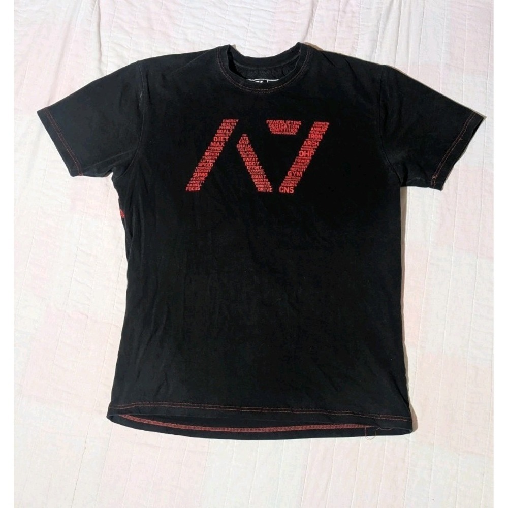 A7 Bar Grip Men Large Athletic Shirt Workout Lifting Performance Calgary Barbell
